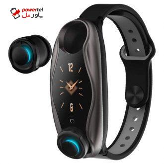 مچ بند هوشمند مدل DW-T90 به همراه هندزفری بی سیم مچ بند هوشمند مدل DW-T90 به همراه هندزفری بی سیم