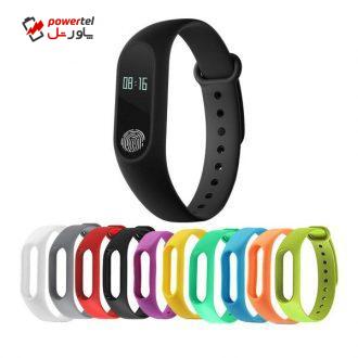 مچ بند هوشمند مدل M2-Comfortable به همراه 10 عدد بند مچ بند هوشمند مدل M2-Comfortable به همراه 10 عدد بند