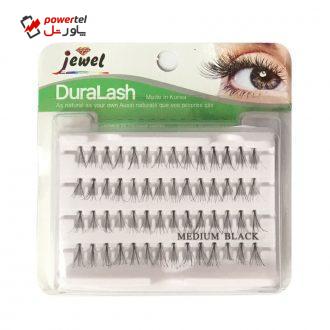 مژه مصنوعی جویل مدل تکی سایز medium