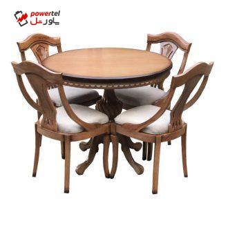 میز و صندلی ناهار خوری اسپرسان چوب مدل Sm41 میز و صندلی ناهار خوری اسپرسان چوب مدل Sm41