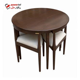 میز و صندلی ناهار خوری اسپرسان چوب کد Sm73 میز و صندلی ناهار خوری اسپرسان چوب کد Sm73