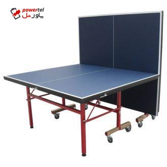 میز پینگ پنگ مدل TE-02C به همراه راکت و توپ تنیس