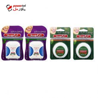 نخ دندان ارکید کد 001 مجموعه 4 عددی نخ دندان ارکید کد 001 مجموعه 4 عددی