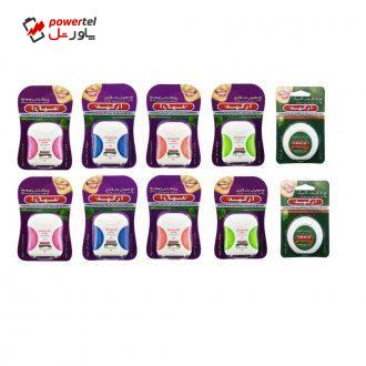 نخ دندان ارکید کد 010 مجموعه 10 عددی