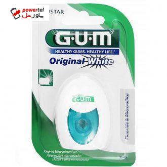 نخ دندان جی یو ام مدل Original White