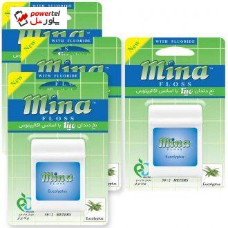 نخ دندان مینا مدل Eucalyptus بسته 4 عددی