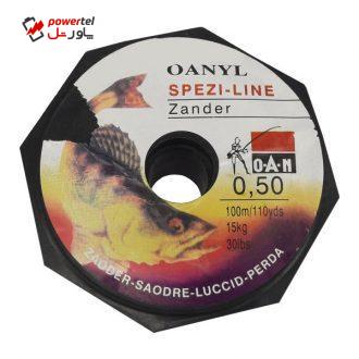 نخ ماهیگیری اونیل سایز 0.50 میلی متر نخ ماهیگیری اونیل سایز 0.50 میلی متر
