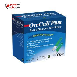 نوار تست قند خون مدل On Call Plus بسته 25 عددی نوار تست قند خون مدل On Call Plus بسته 25 عددی