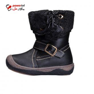 نیم بوت دخترانه مدل mngleblk78585 رنگ مشکی نیم بوت دخترانه مدل mngleblk78585 رنگ مشکی