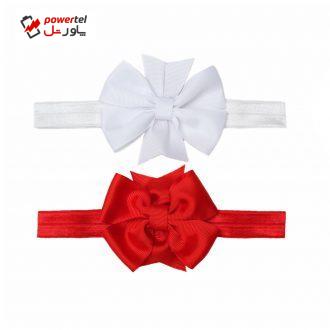 هدبند نوزادی دخترانه فاباکا مدل FBC01141 مجموعه 2 عددی هدبند نوزادی دخترانه فاباکا مدل FBC01141 مجموعه 2 عددی