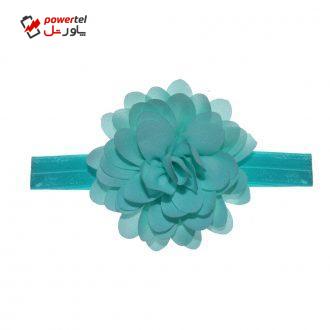 هدبند نوزادی سارینا گل مدل آنیتا رنگ سبزآبی هدبند نوزادی سارینا گل مدل آنیتا رنگ سبزآبی