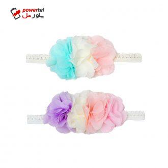 هدبند نوزادی فاباکا مدل FBC01051 مجموعه 2 عددی