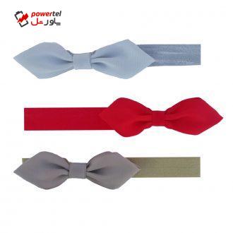 هدبند نوزاد مدل GM-22 مجموعه 3 عددی هدبند نوزاد مدل GM-22 مجموعه 3 عددی