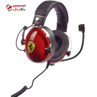 هدست مخصوص بازی تراستمستر مدل T.Racing Scuderia Ferrari Edition هدست مخصوص بازی تراستمستر مدل T.Racing Scuderia Ferrari Edition