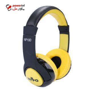 هدفون بیسیم نیپو مدل NP-100 هدفون بیسیم نیپو مدل NP-100