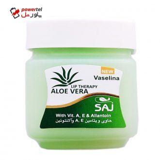 وازلین ساج مدل Aloe Vera حجم 60 میلی لیتر وازلین ساج مدل Aloe Vera حجم 60 میلی لیتر