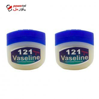 وازلین 121 مدل VA101 حجم 120 میلی لیتر مجموعه 2 عددی وازلین 121 مدل VA101 حجم 120 میلی لیتر مجموعه 2 عددی