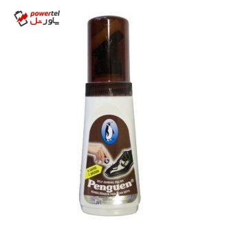 واکس براق کننده کفش پنگوئن کد 0005 رنگ قهوه ای تیره واکس براق کننده کفش پنگوئن کد 0005 رنگ قهوه ای تیره