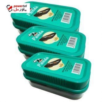 واکس کفش پاندا کد 140 بسته 3 عددی