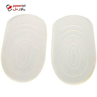پاشنه کفش مردانه فوت کر مدل Clear Invisible Heel Pad
