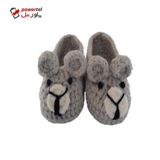 پاپوش بافتنی نوزادی مدل Zm-07