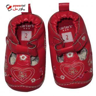 پاپوش نوزادی دخترانه کارترز مدل n126