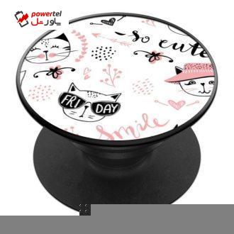 پایه نگهدارنده گوشی موبایل پاپ سوکت آکام مدل APS0620 پایه نگهدارنده گوشی موبایل پاپ سوکت آکام مدل APS0620