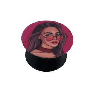 پایه نگهدارنده گوشی موبایل پاپ سوکت طرح دختر عینکی کد 3206 پایه نگهدارنده گوشی موبایل پاپ سوکت طرح دختر عینکی کد 3206