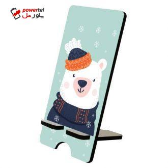 پایه نگهدارنده گوشی موبایل پرسناژ  مدل خرس فانتزی p4