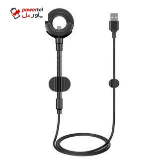 پایه نگه دارنده و شارژر  باسئوس مدل O-Type Car Mount Cable
