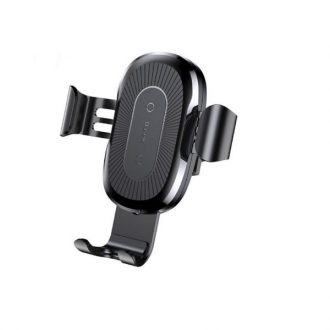 پایه نگه دارنده گوشی و وایرلس شارژر موبایل باسئوس مدلWireless Charger Gravity Car Moment پایه نگه دارنده گوشی و وایرلس شارژر موبایل باسئوس مدلWireless Charger Gravity Car Moment
