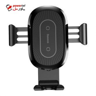 پایه نگه دارنده گوشی و وایرلس شارژر موبایل باسئوس پایه نگه دارنده گوشی و وایرلس شارژر موبایل باسئوس