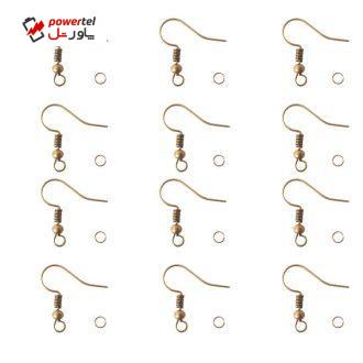 پایه گوشواره و حلقه کد ZGHP-24 مجموعه 24 عددی