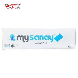 پد الکلی مای سانای مدل A1 بسته 100 عددی