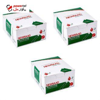 پنبه الکلی نیوساد کد 02 مجموعه 3 عددی