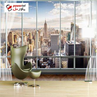 پوستر دیواری سه بعدی طرح پنجره کد 3DFL094
