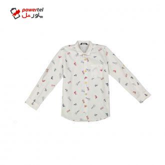 پیراهن پسرانه ال سی وایکیکی مدل 0SN630Z4-WHITE