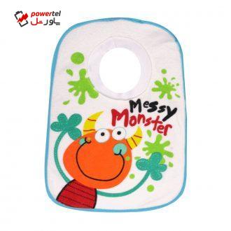 پیش بند نوزادی طرح monster کد 6723 پیش بند نوزادی طرح monster کد 6723