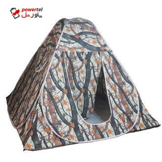 چادر مسافرتی 8 نفره فنری طرح درختی کد 1090 چادر مسافرتی 8 نفره فنری طرح درختی کد 1090