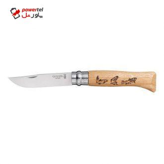چاقوی سفری اوپینل مدل No.08 Animalia Trout