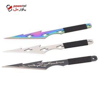 چاقو سفری کد cmpatab3hafran33 مجموعه 3 عددی