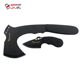 چاقو و تبر سفری توماهاوک مدل Gator