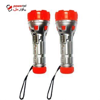چراغ قوه دستی مدل 958 بسته 2 عددی