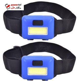 چراغ پیشانی مدل cmp-10wcob بسته 2 عددی