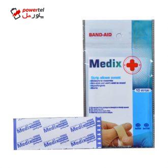 چسب زخم مدیکس مدل Hypoallergic بسته 10 عددی چسب زخم مدیکس مدل Hypoallergic بسته 10 عددی