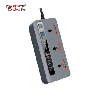 چندراهی برق پورودو مدل PD-5P3SQC-GY