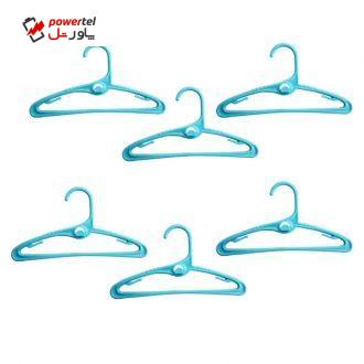 چوب لباسی نوزادی مادرکر کد 21 بسته 6 عددی