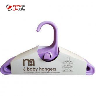 چوب لباسی نوزاد مدل WD246SH بسته 6 عددی چوب لباسی نوزاد مدل WD246SH بسته 6 عددی
