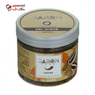 ژل اسکراب لایه بردار پوست ژبن پلاس مدل Coffee  وزن 375 گرم