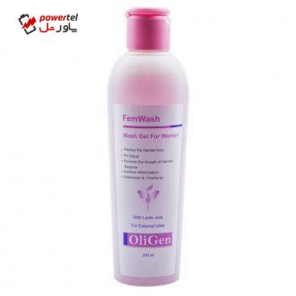 ژل بهداشتی بانوان الی ژن مدل Femwash حجم 200 میلی لیتر ژل بهداشتی بانوان الی ژن مدل Femwash حجم 200 میلی لیتر